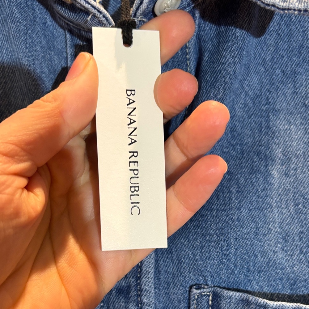 Banana Republic Blue Denim Shirt - Picture 2 of 5